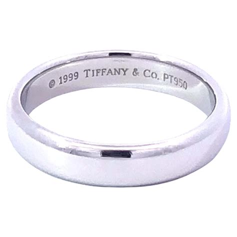 tiffany silver wedding band